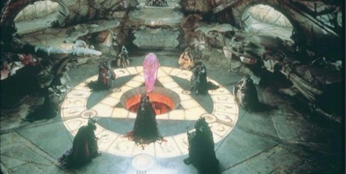 The Dark Crystal Skeksis ceremony