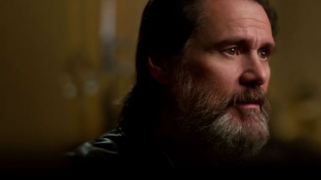 Bearded Jim Carrey The Great Beyond interview