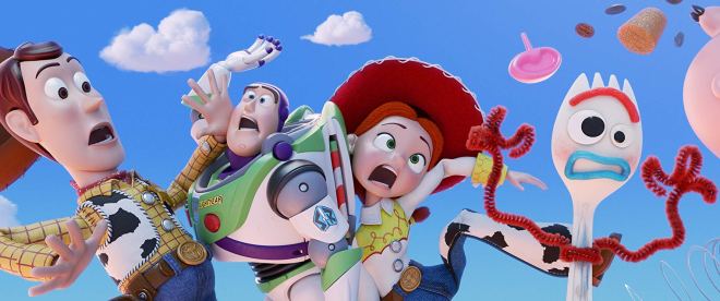 Toy Story 4 Review Woody, Buzz, Jessie and Forky