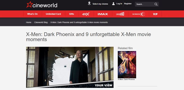 X-Men Dark Phoenix and 9 unforgettable X-Men Movie Moments screengrab