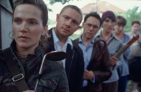 Yvonne’s gang in Shaun of the Dead