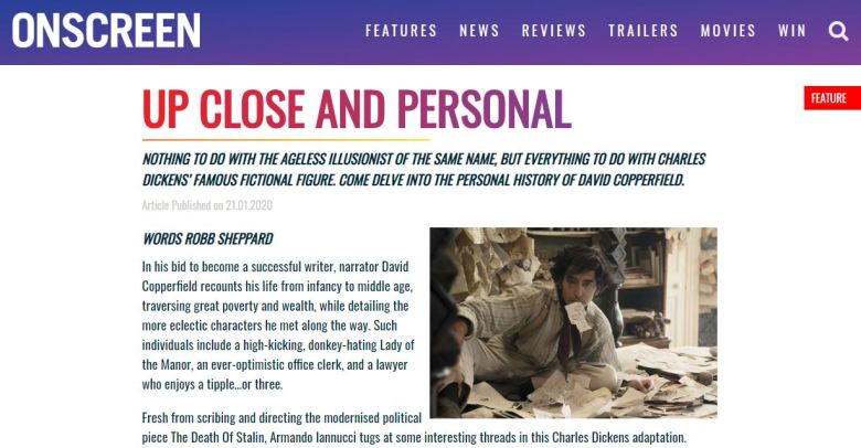 David Copperfield screengrab