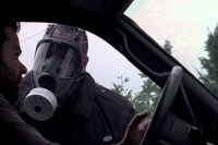 cop in gas mask quarantine movie